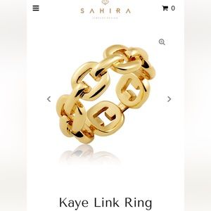 Sahira Link Ring
